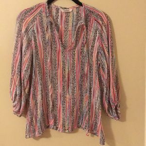 Tucker Silk Classic Tassel Blouse